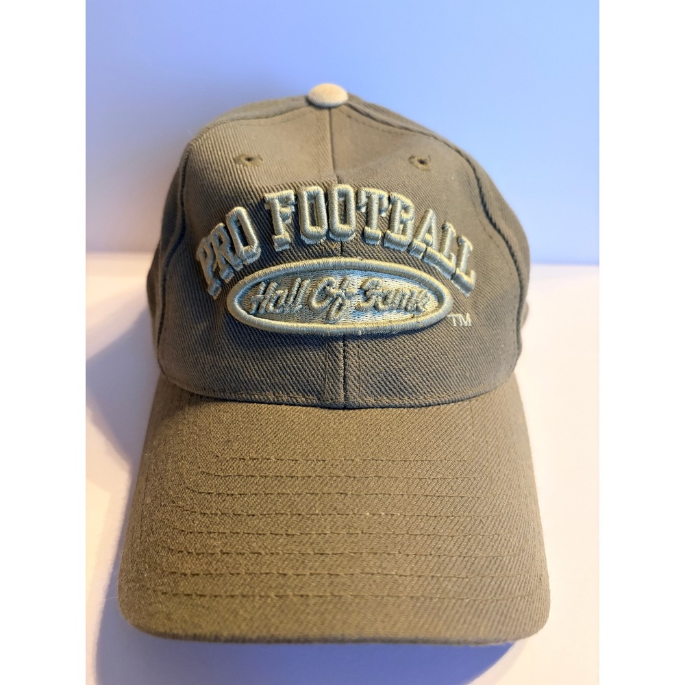 Puma Pro Football Hall of Fame Hat Olive Green NFL Canton OH Sporty Gorpcore